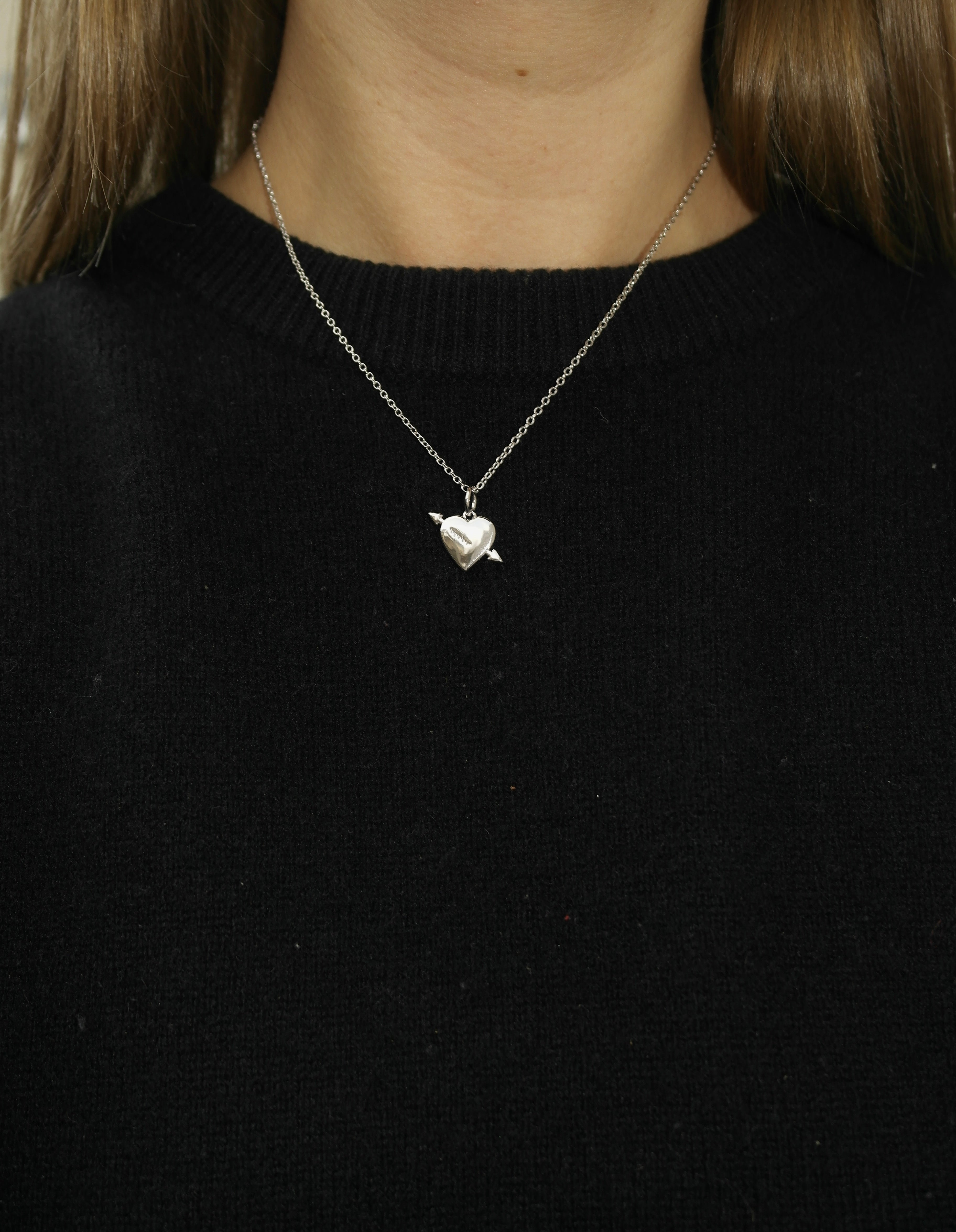 Heart Arrow Necklace
