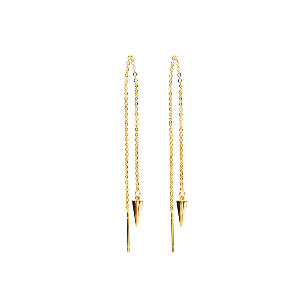 Spiky Drop Earrings