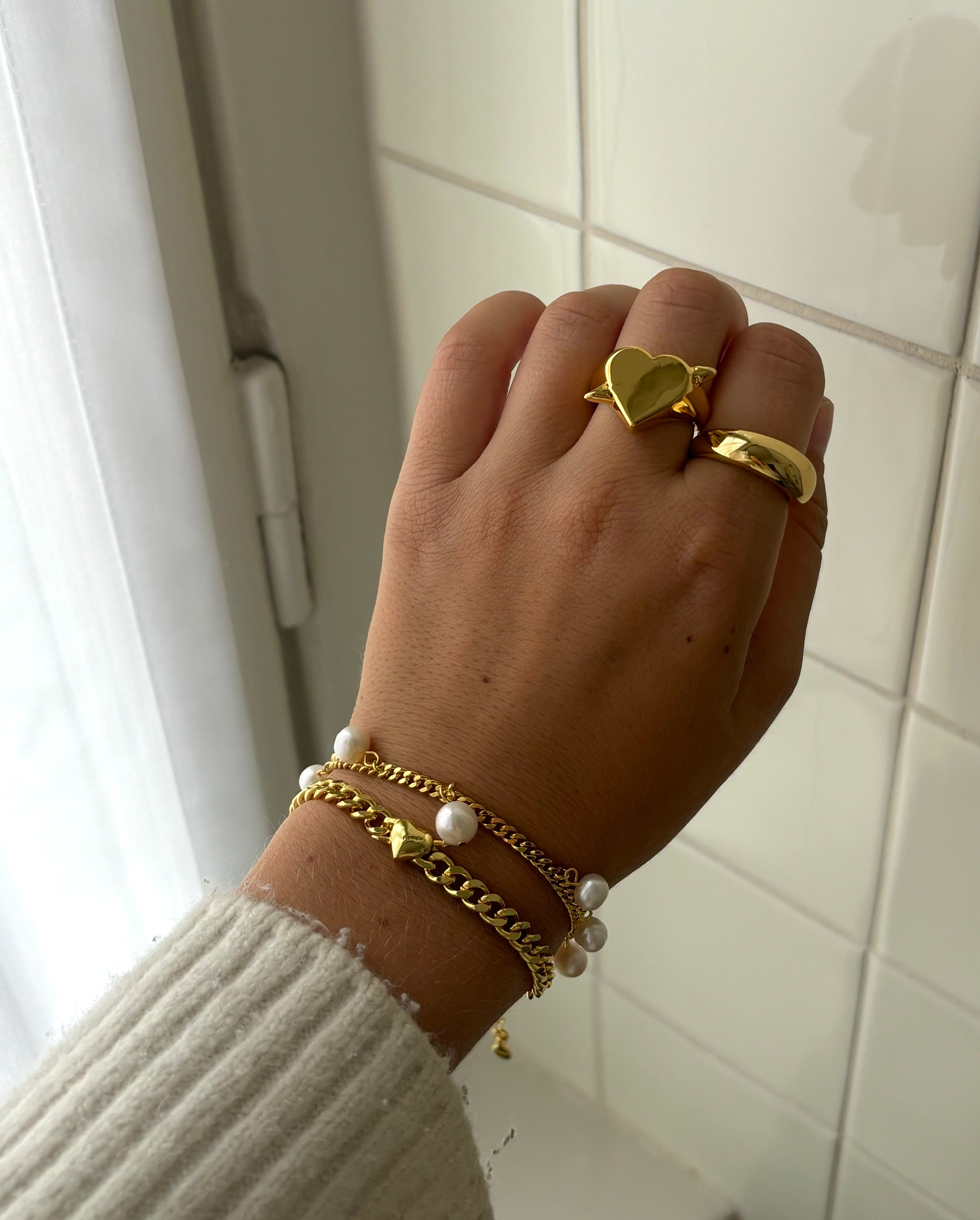 Pearl Chain Bracelet