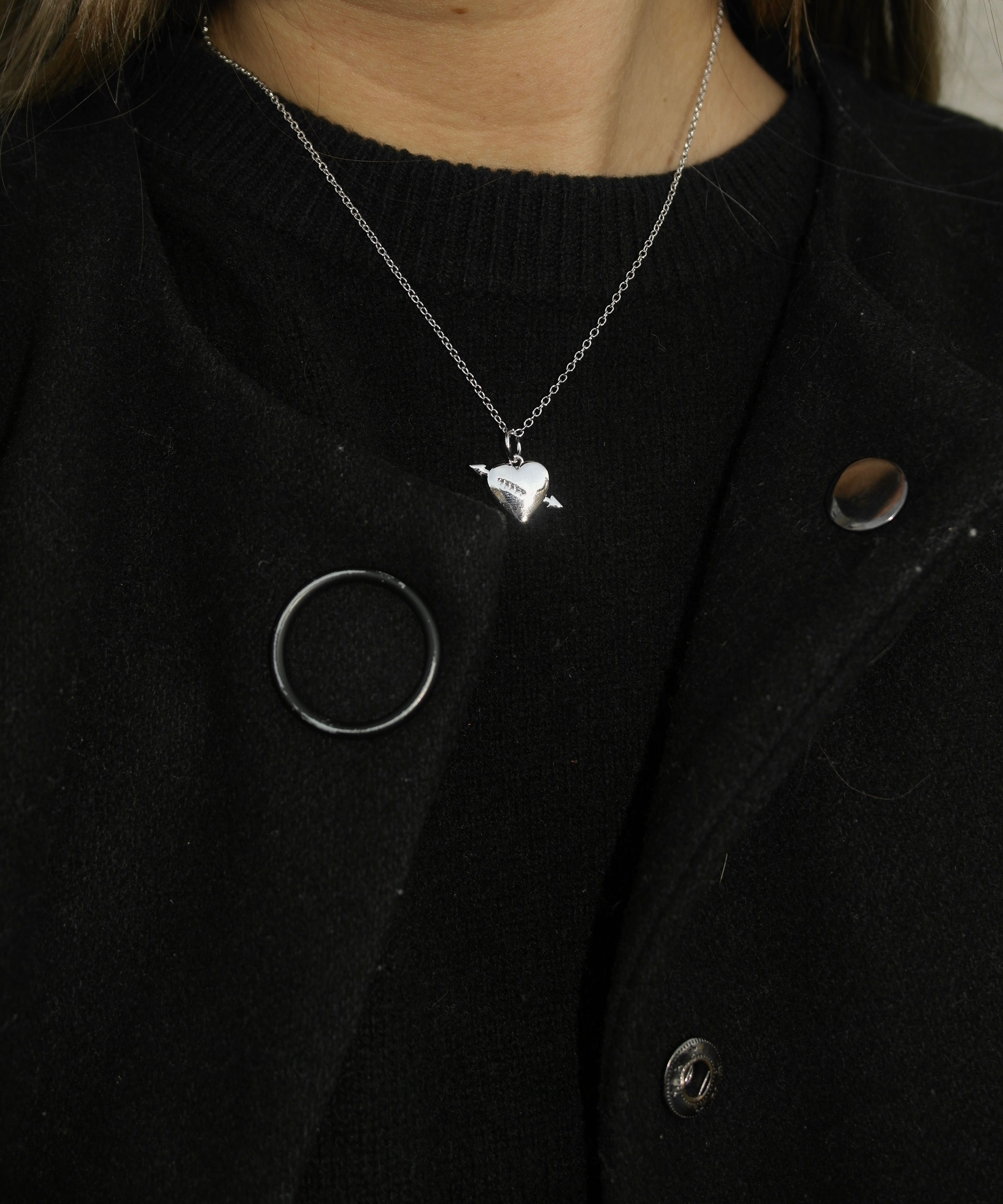 Heart Arrow Necklace