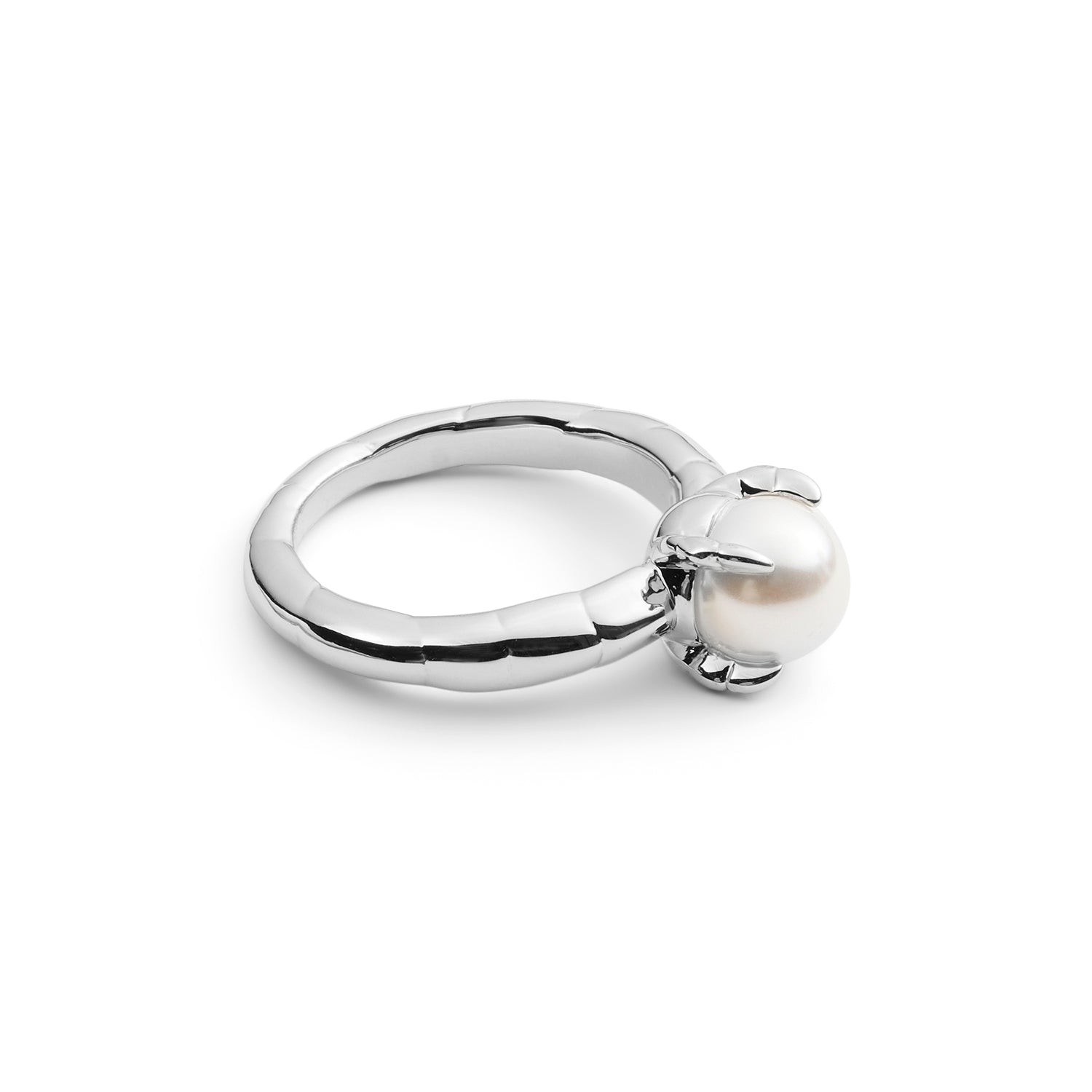 Pearl Claw Ring