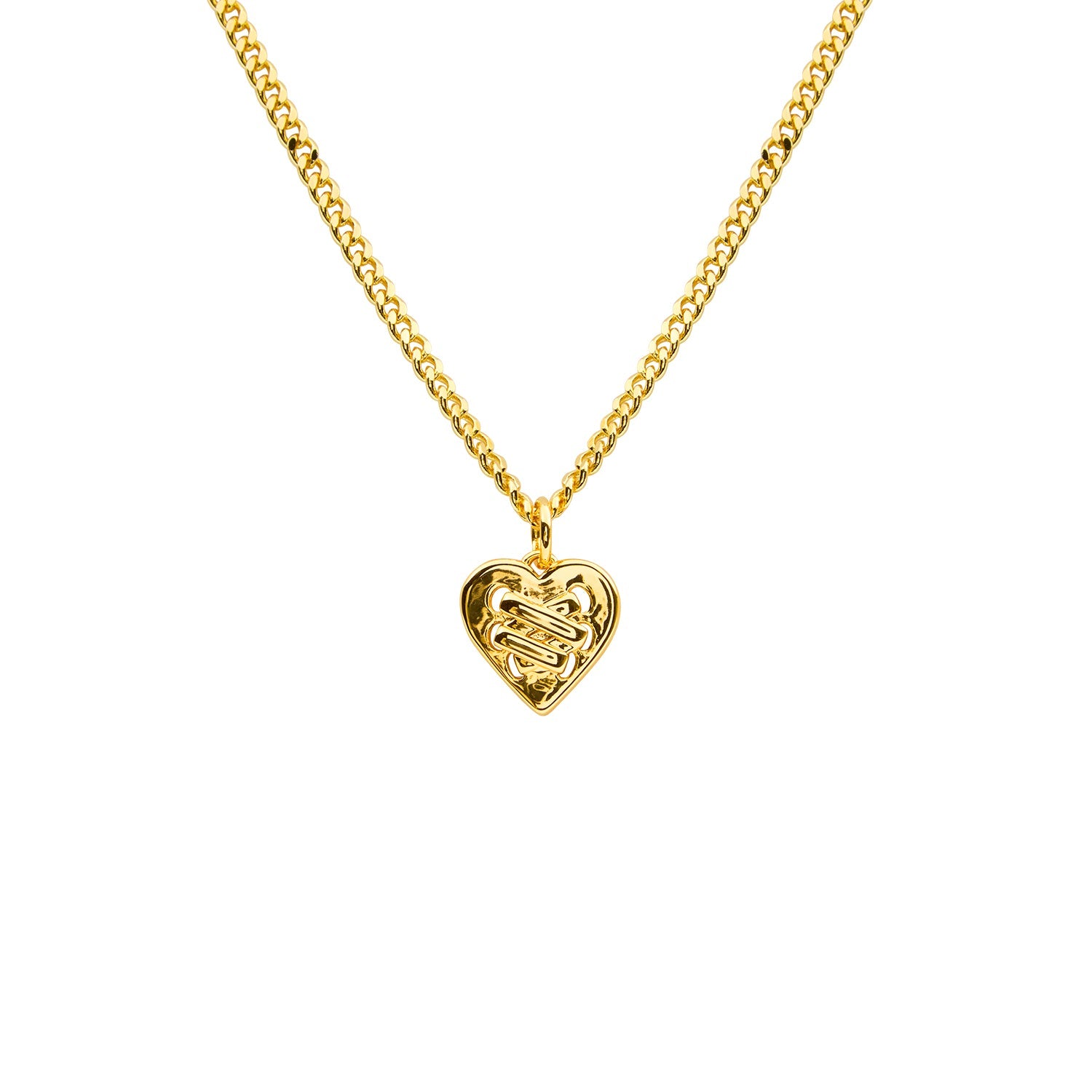 Tied Heart Necklace