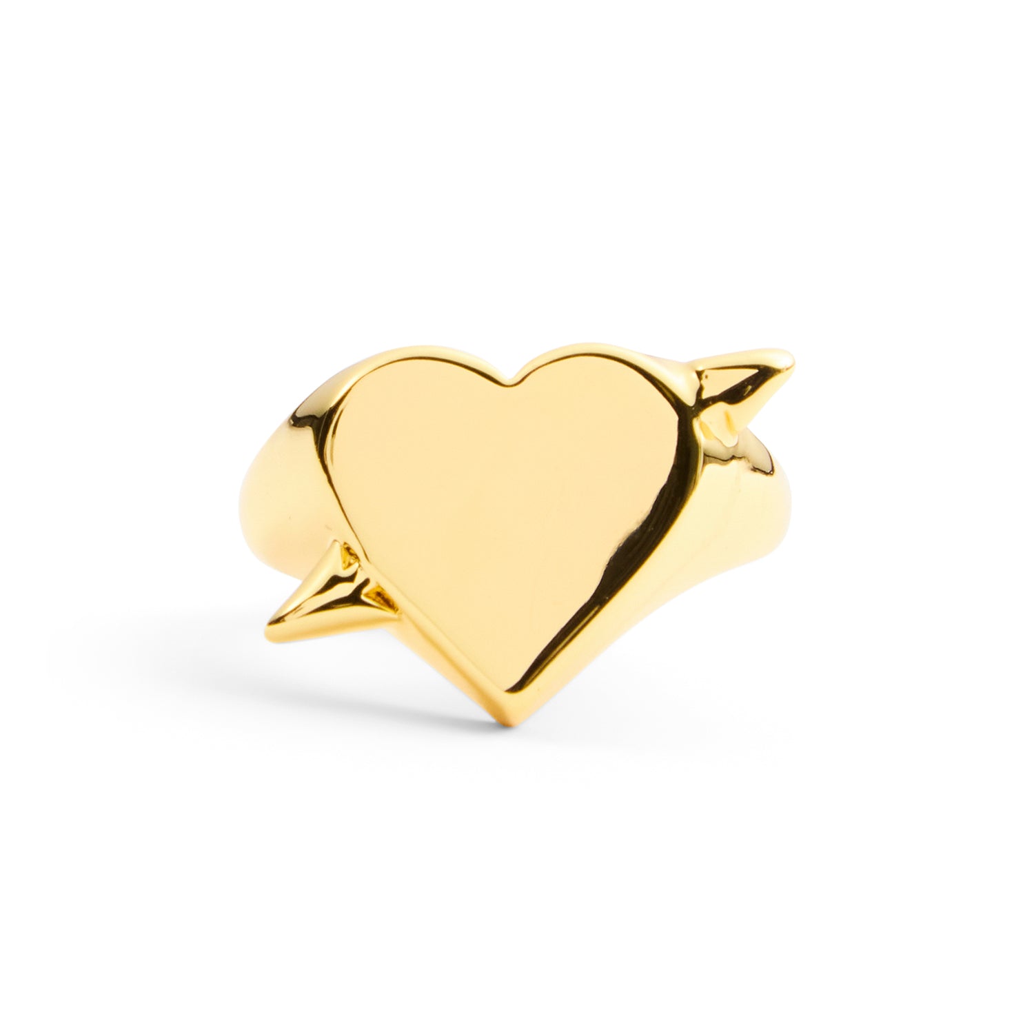 Heart Arrow Ring