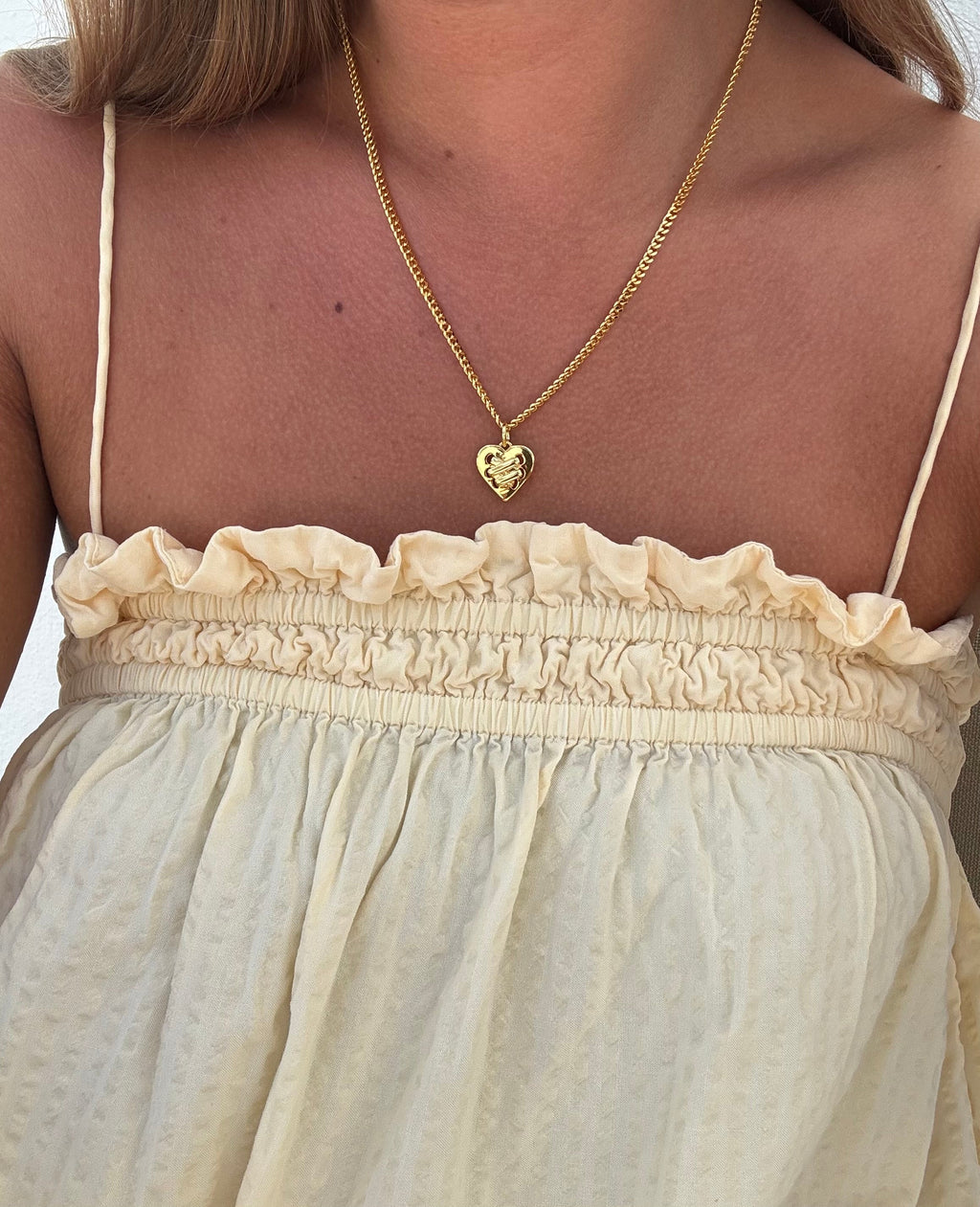Tied Heart Necklace