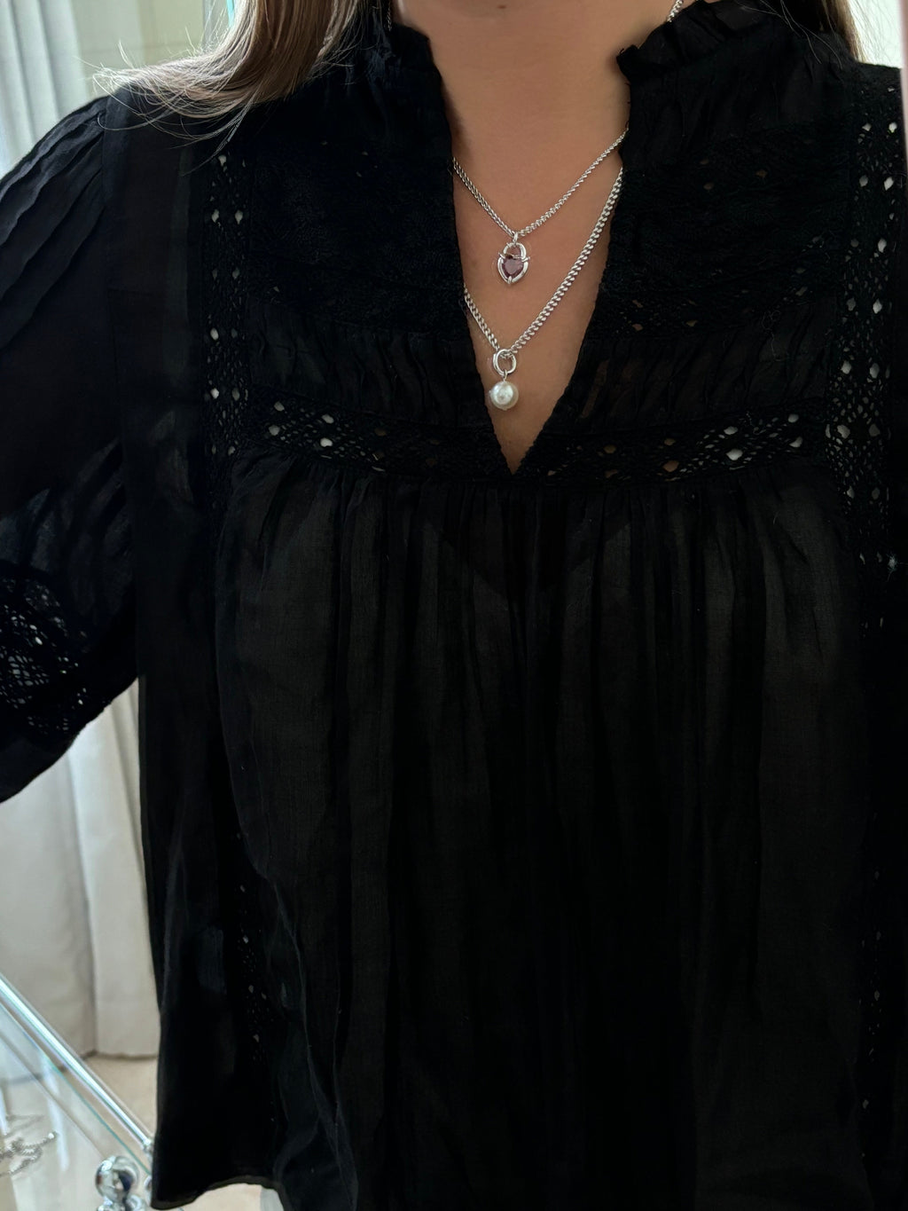 Heart Claw Lock Necklace