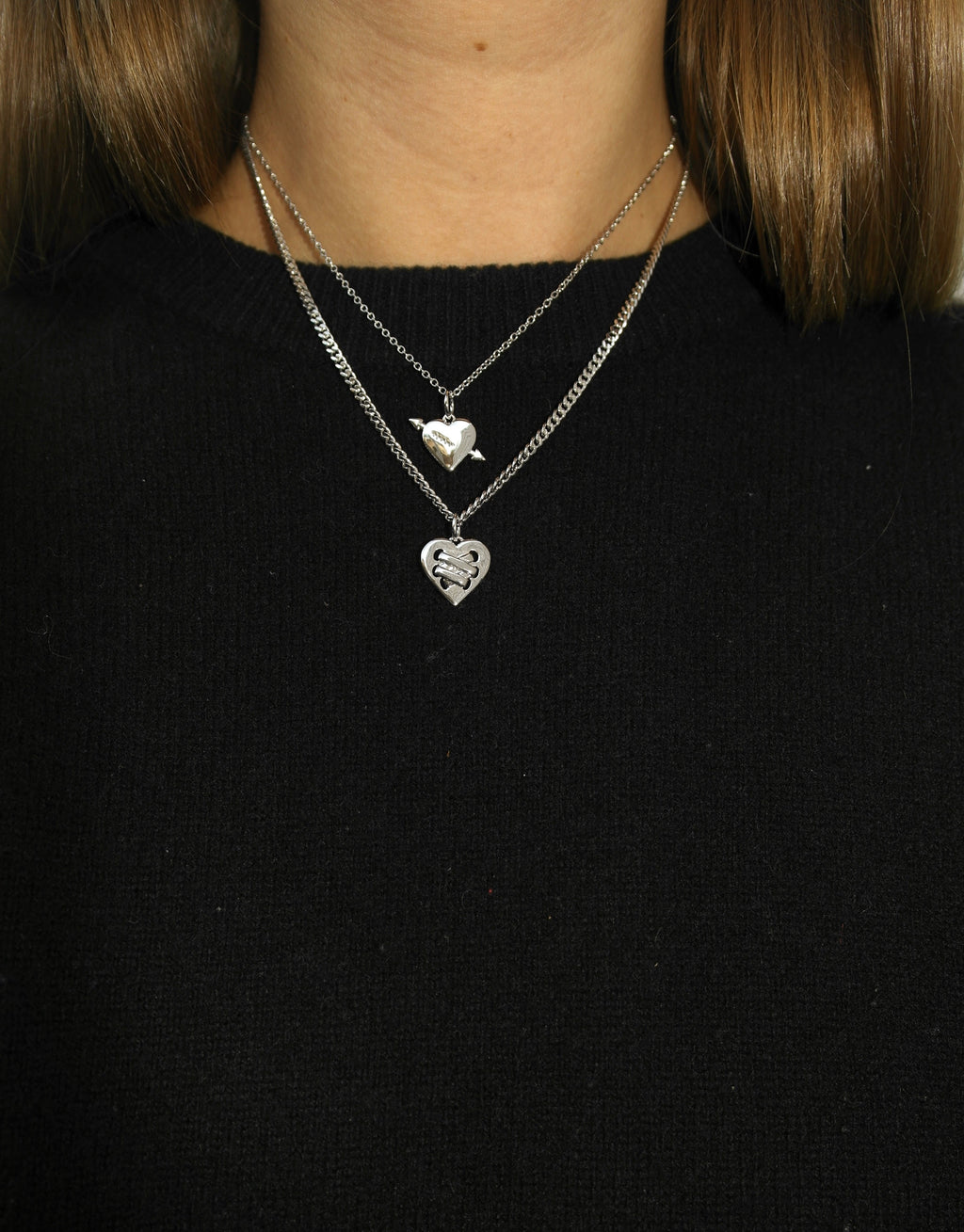Tied Heart Necklace